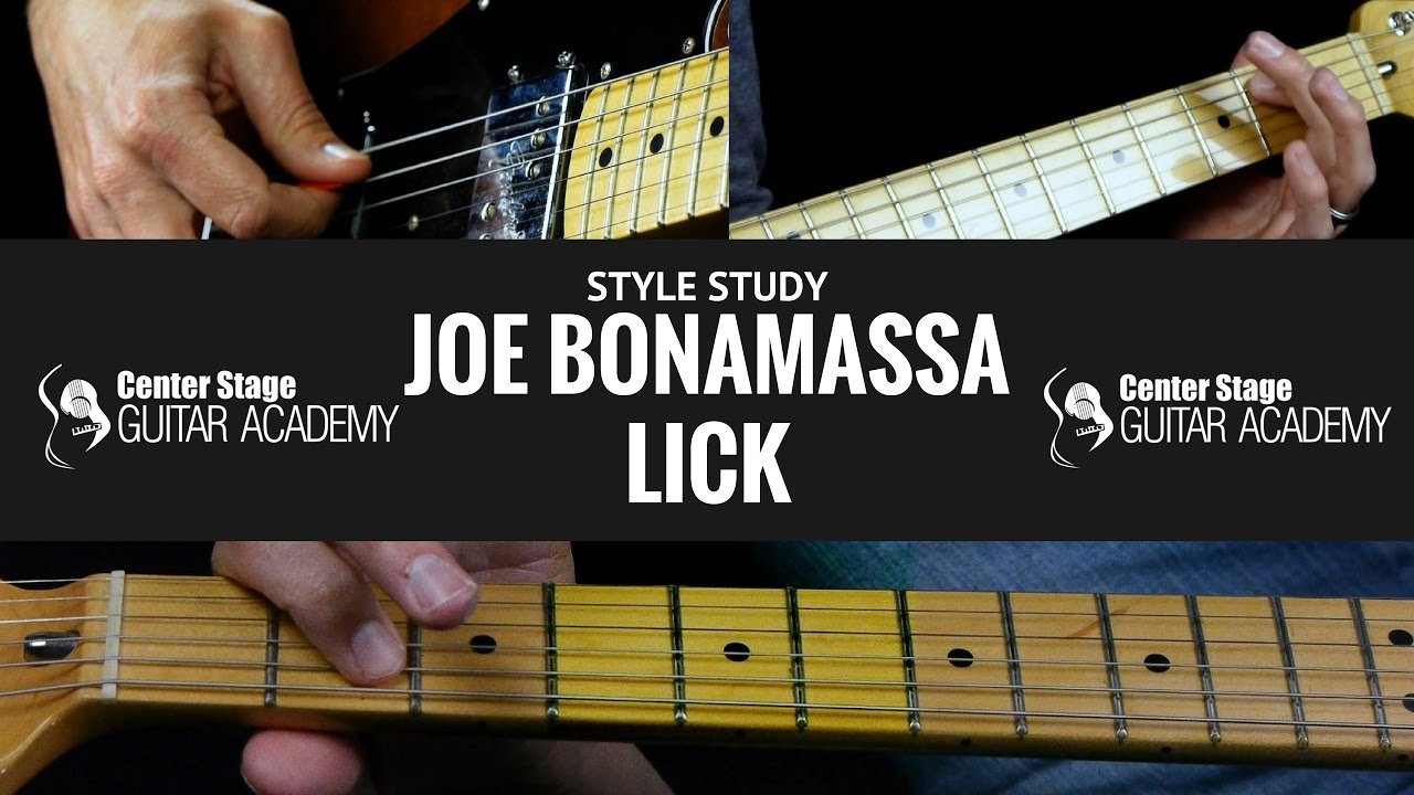 More information about "Joe Bonamassa Style Licks | Pentatonic Lick 1"