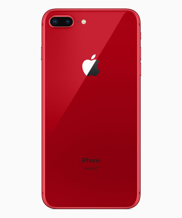 Apple iPhone RED Backside view