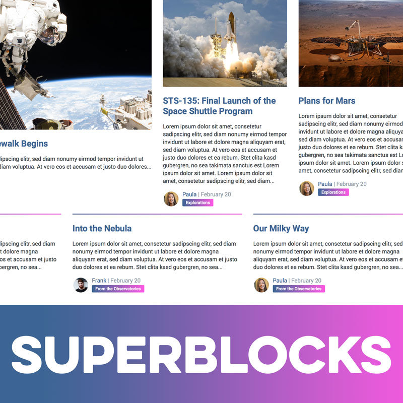 More information about "SuperBlocks"